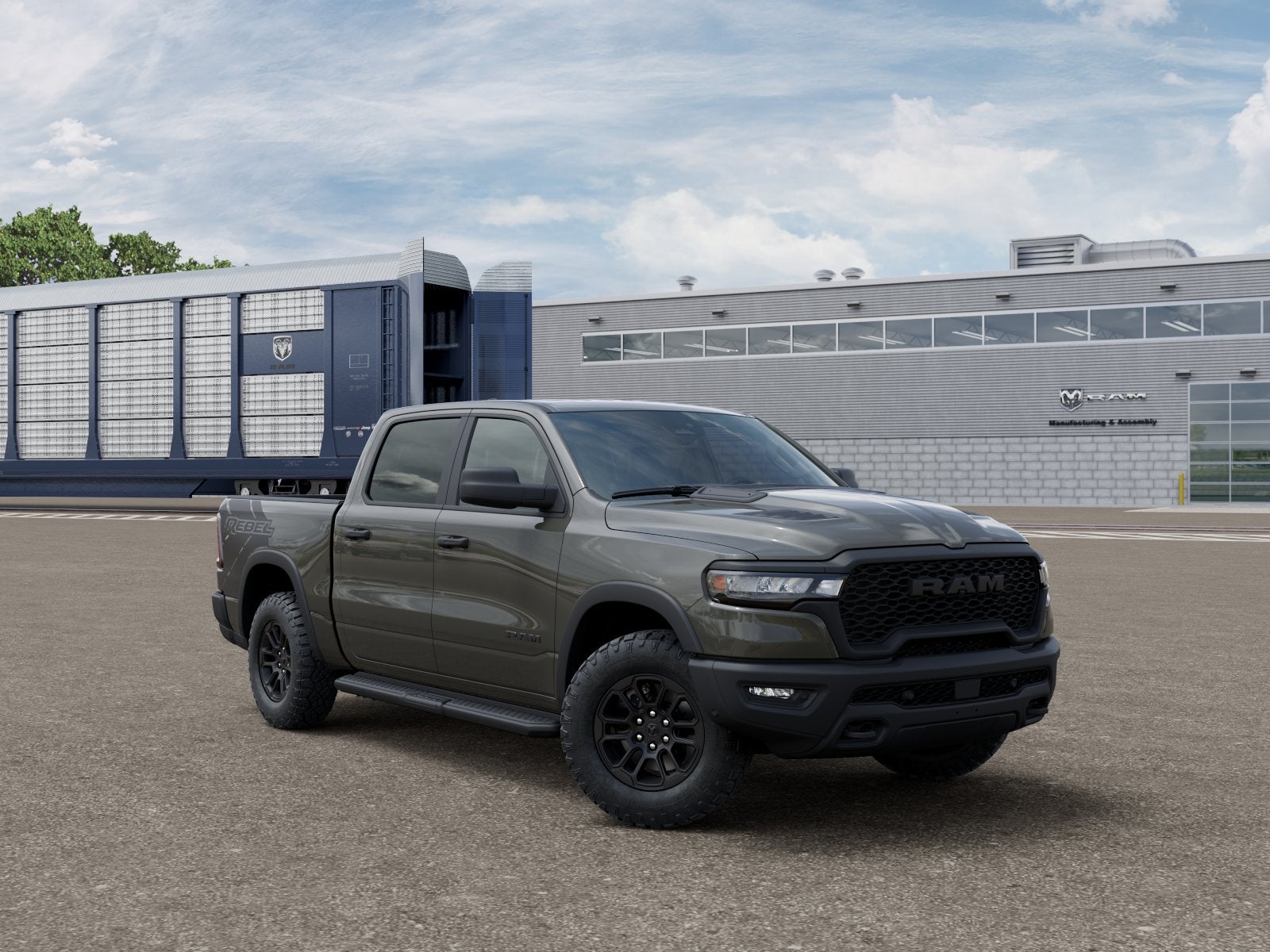 2027 RAM Ram 1500 RAM 1500 REBEL CREW CAB 4X4 5'7' BOX