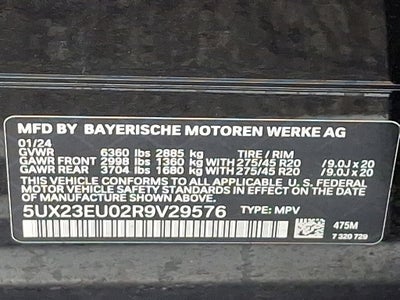 2024 BMW X5 xDrive40i
